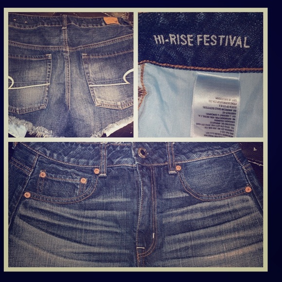 HI-Rise American Eagle festival shorts - Picture 1 of 1